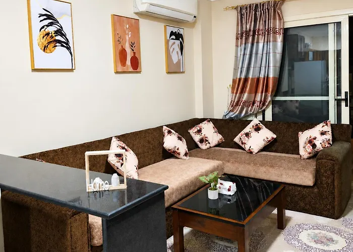 Lagoon View Stylish 1br The View Sheikh Apartment